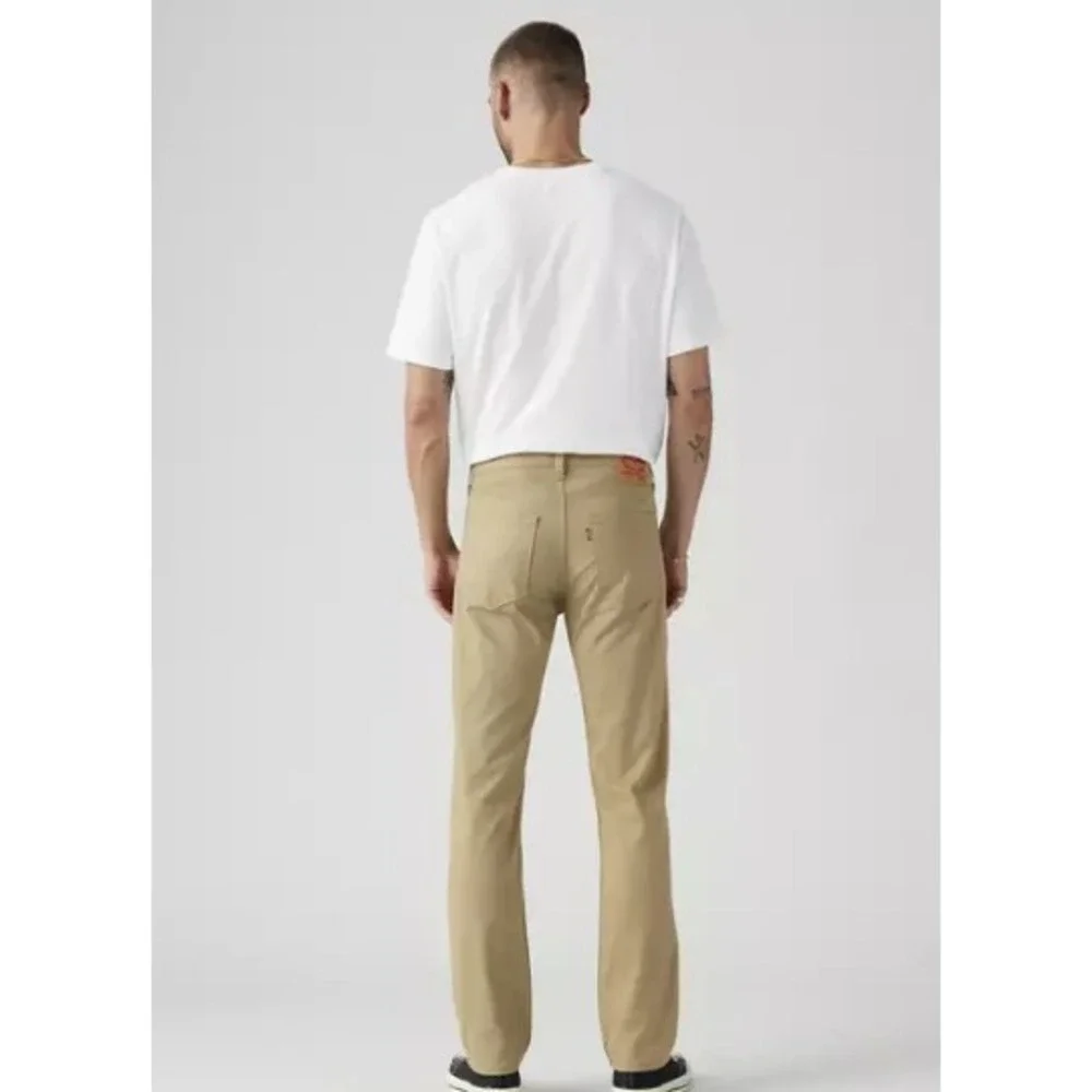 Levis 511 Slim Fit All Seasons Performance Pants Harvest Gold Brown 34x32